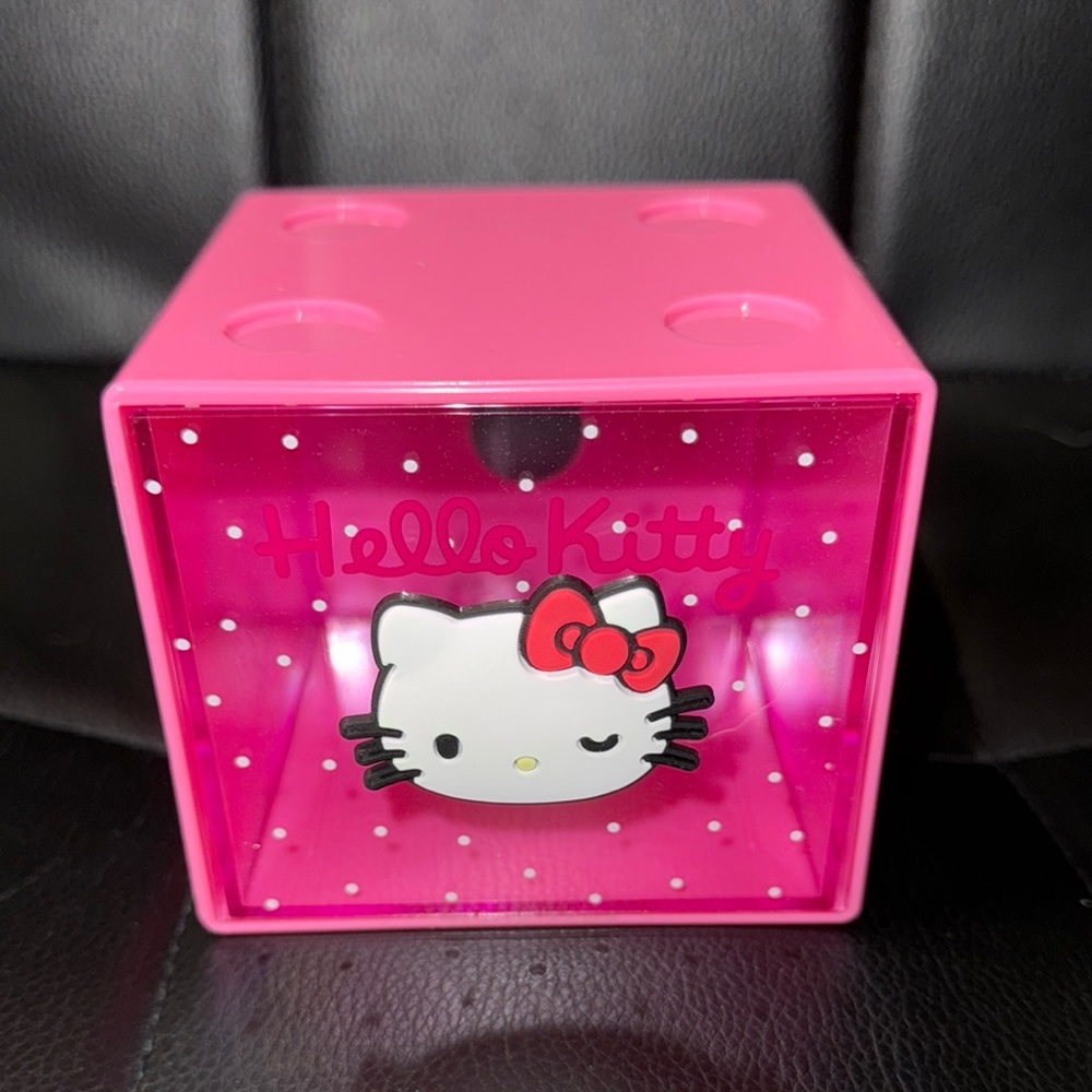 Hello Kitty Pink Stackable Storage Box
